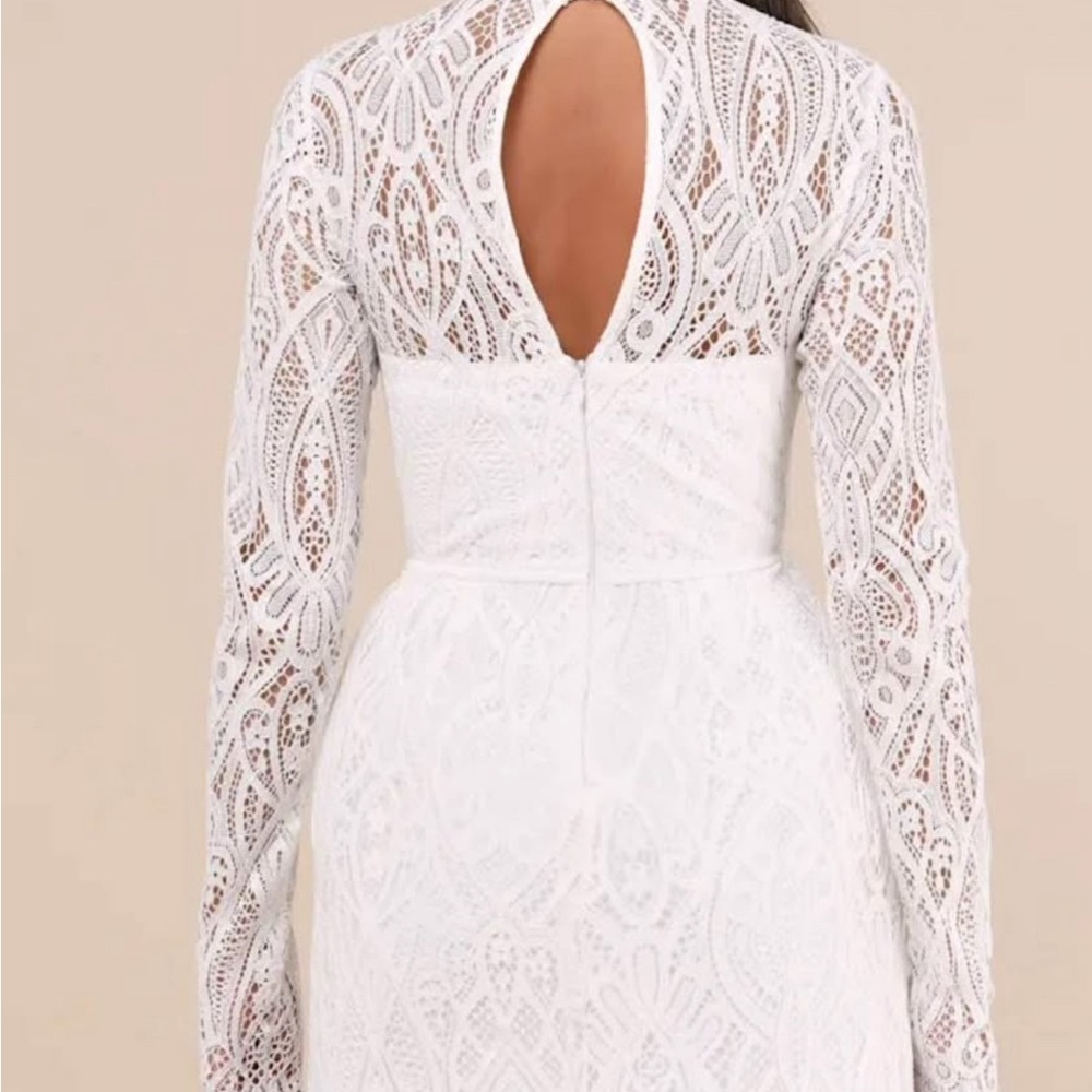 Lulus White Mini Dress - Picture 3 of 5